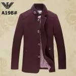 solde doudoune armani reduction de prix purple manteau de laine hiver